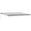 vidaXL Kailastud raam Anthracite ja valge 500 &times; 300 cm