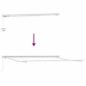 Senčnik Rumena in oranžna 500 x 300 x 165 cm - slika 9