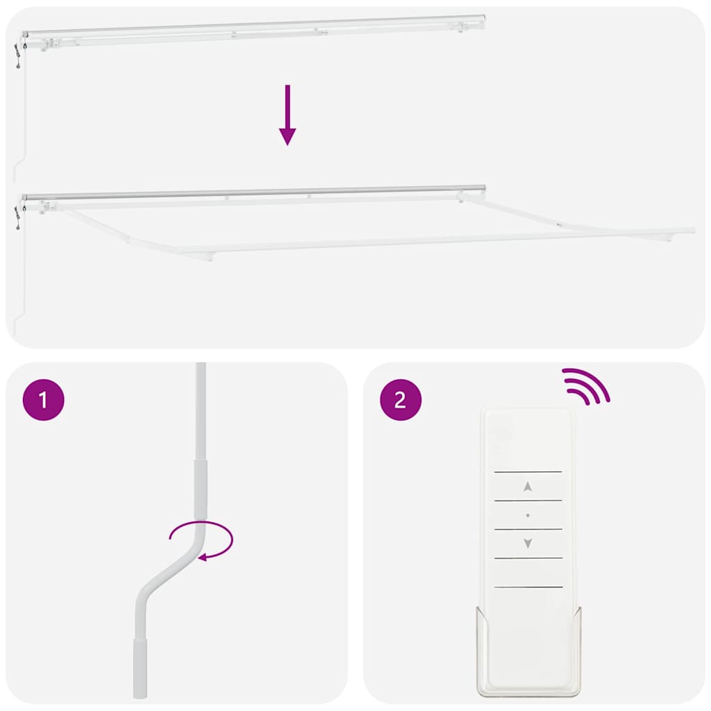 Elektrisch Uittrekbaar Zonnescherm Beige 500 × 300 cm image 9