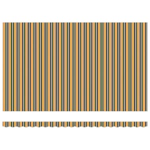 Markýza Zelená a žlutá 500 x 300 x 165 cm Polyester a hliník - obrázek 6