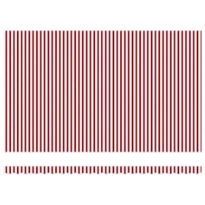 Stahovací markýza Červená a Bílá 500 × 350 cm Látka a hliník - obrázek 9