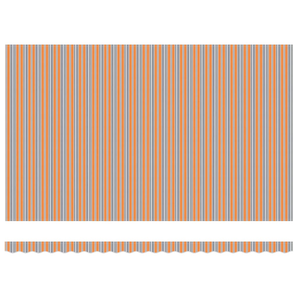 Uitschuifbare luifel Meerkleurig 500 × 350 cm Stof en Aluminium image 9