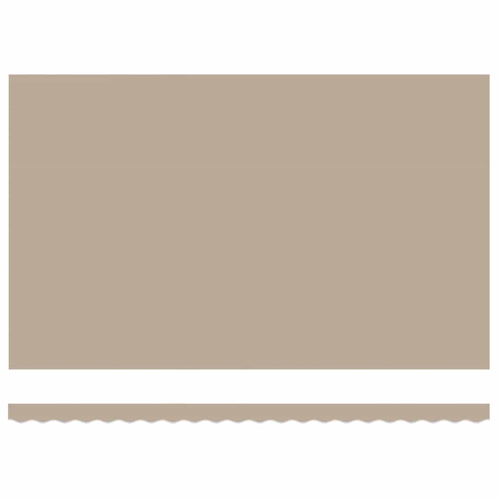 Inklapbaar Zonnescherm Beige 500 × 350 cm Polyester en Metaal image 8