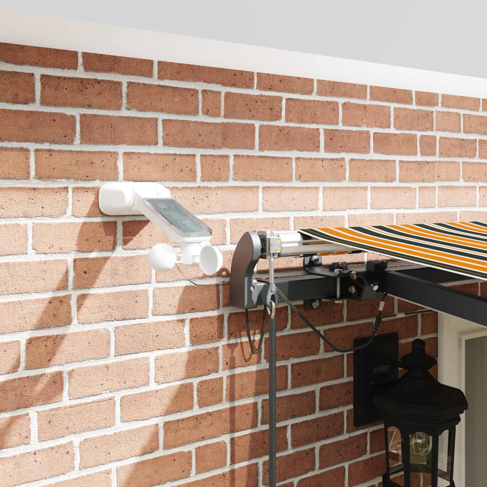 Luifeldoek met Groen en geel 500 × 350 cm Polyester image 4