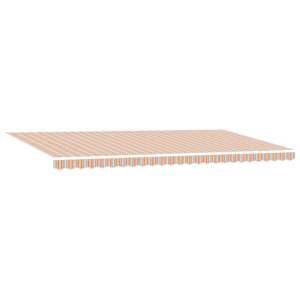 vidaXL Kokkuvolditav varikatus Mitmev&auml;rviline 600 &times; 300 cm