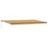 vidaXL Kokkuvolditav varikatus Mitmev&auml;rviline 600 &times; 300 cm