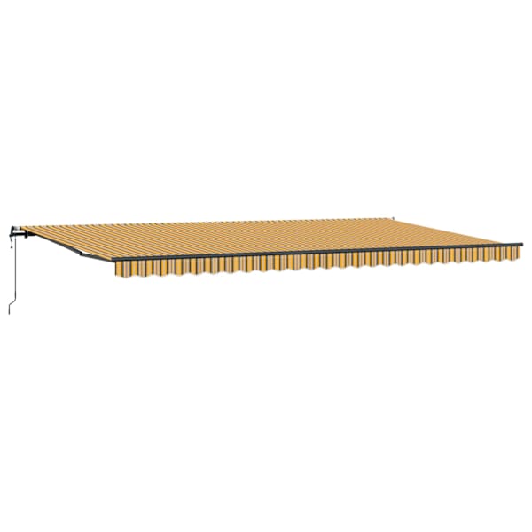 vidaXL Kokkuvolditav varikatus Mitmev&auml;rviline 600 &times; 300 cm