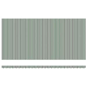 Stahovací markýza Zelená a bílá 600 × 300 cm Polyester - obrázek 8