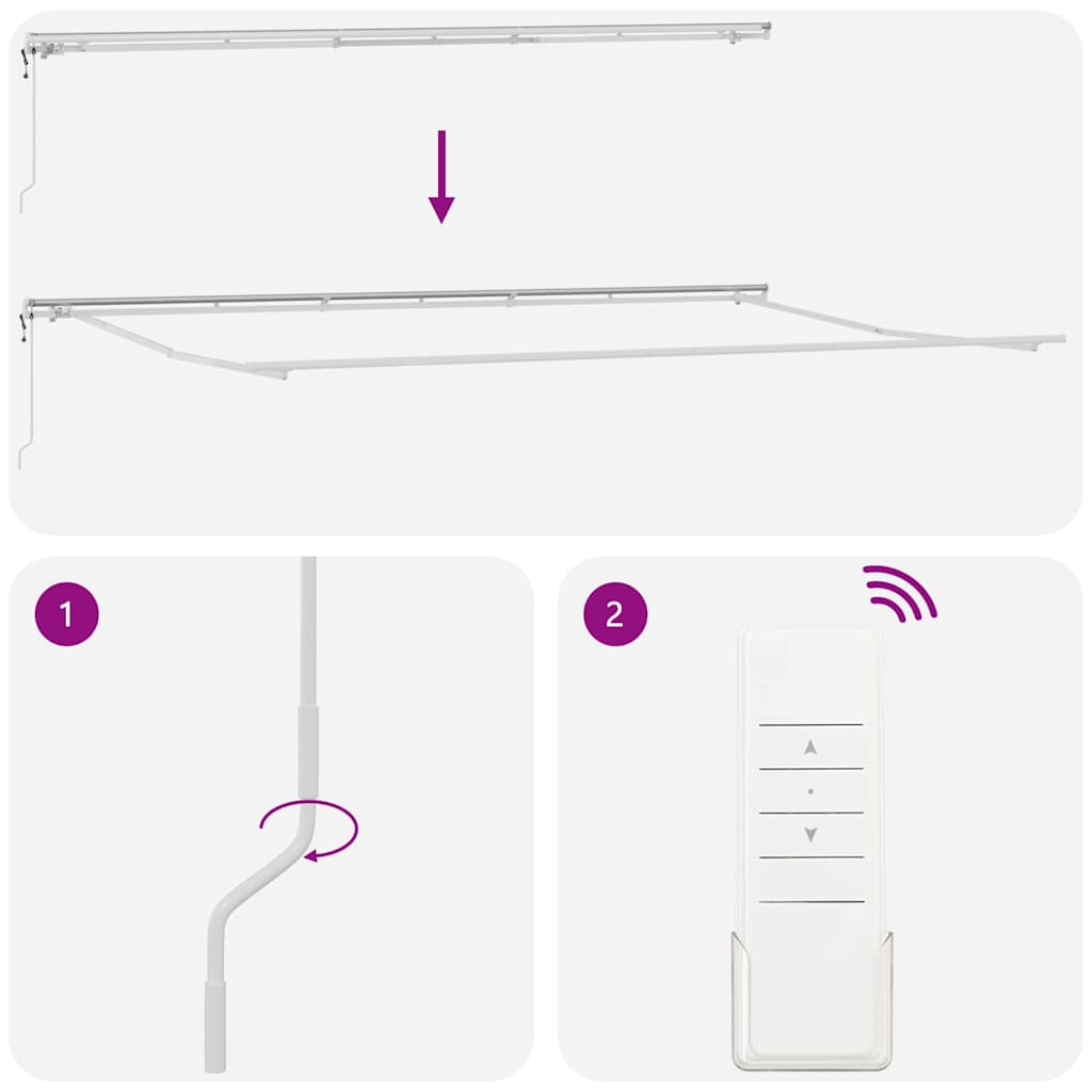 Elektrisch Uittrekbaar Zonnescherm Beige 600 × 350 cm image 9