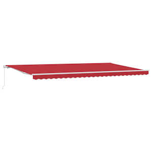 Budsorovatelné zastřešení Červená 600 × 350 cm - obrázek 2