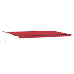 Plátno pro markýzu s Červená 600 × 350 cm Polyester - obrázek 2