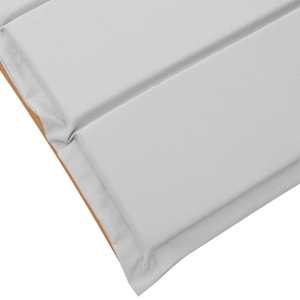 Zahradní lehátko 2 pcs Světle šedá Masivní akátové dřevo - obrázek 9