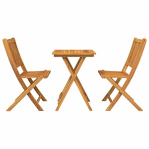 Zahradní bistro set 3 pcs Hnědá Masivní akátové dřevo - obrázek 7