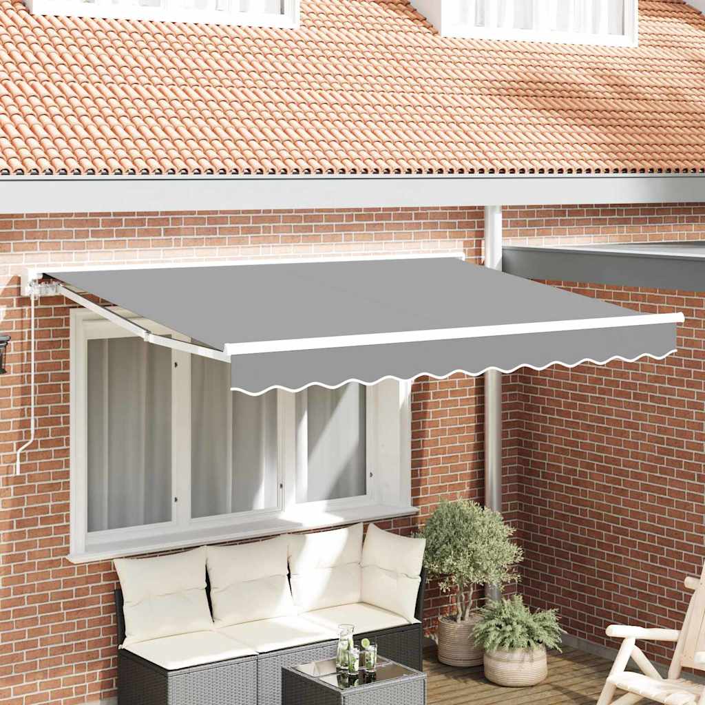 Auvent Manuel Blanc 3.5 x 2 m