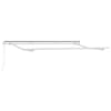 vidaXL Kailastud raam Valge 3,5 x 2 m Metall