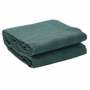 Koberce do stanu Zelená 250 x 250 cm Polyester - obrázek 2