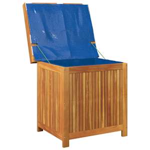 Venkovní box na polštáře 60x50x61 cm Masivní dřevo Akácie - obrázek 4