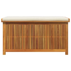 Venkovní box na polštáře 113x50x60,5 cm Masivní dřevo akácie - obrázek 5