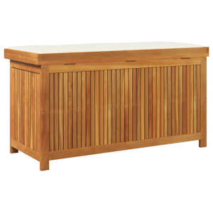 Venkovní box na polštáře 113x50x60,5 cm Masivní dřevo akácie - obrázek 7