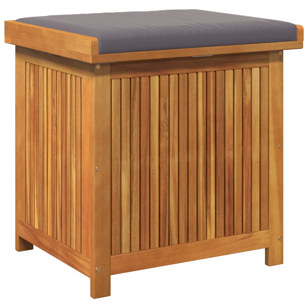vidaXL Venkovní box na polštáře 60x50x61 cm Masivní dřevo Akácie