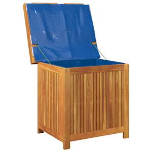 Venkovní box na polštáře 60x50x61 cm Masivní dřevo Akácie - obrázek 4