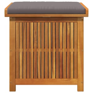 Venkovní box na polštáře 60x50x61 cm Masivní dřevo Akácie - obrázek 5