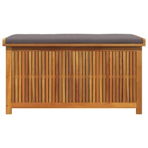 Venkovní box na polštáře 113x50x60,5 cm Masivní dřevo akácie - obrázek 5