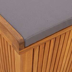 Venkovní box na polštáře 150x50x60,5 cm masivní dřevo akácie - obrázek 9
