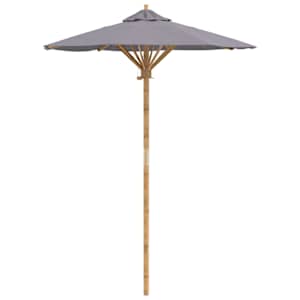 vidaXL Aedapara &Oslash; 150 x 210 cm Bambus &Uuml;mmargune Tumehall