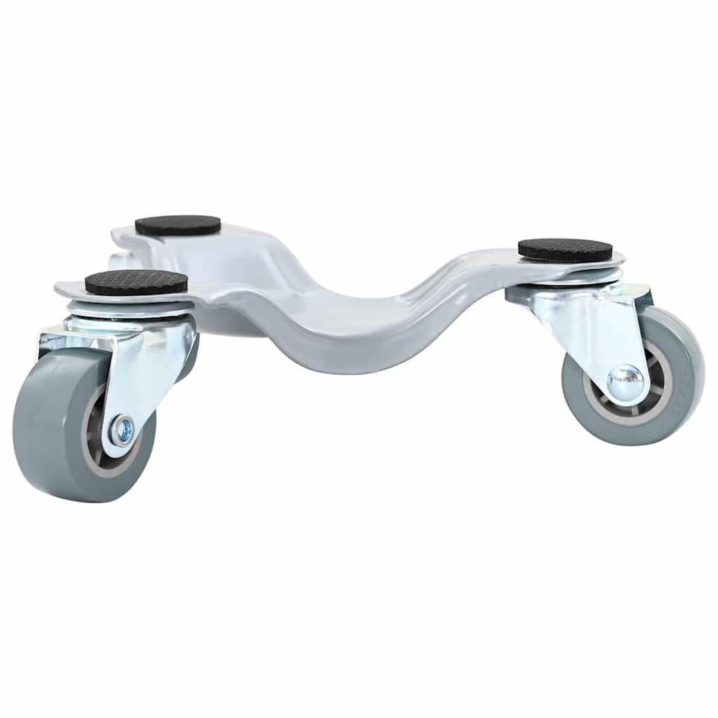 vidaXL Role pentru mobilă, 4 buc., 16x14,5x5,5 cm, oțel, 180 kg