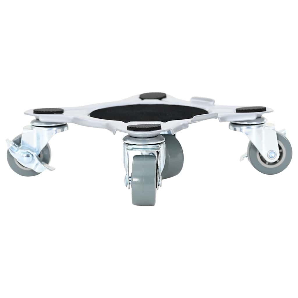 vidaXL Role pentru mobilă, 4 buc., cu dispozitiv de ridicare, 15,5x15,5x5,5 cm, oțel, 1000 kg
