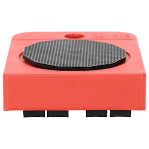 Nábytkové kolečka 8 ks se zvedáky červená 9,8x7,5x3 cm 150 kg - obrázek 4