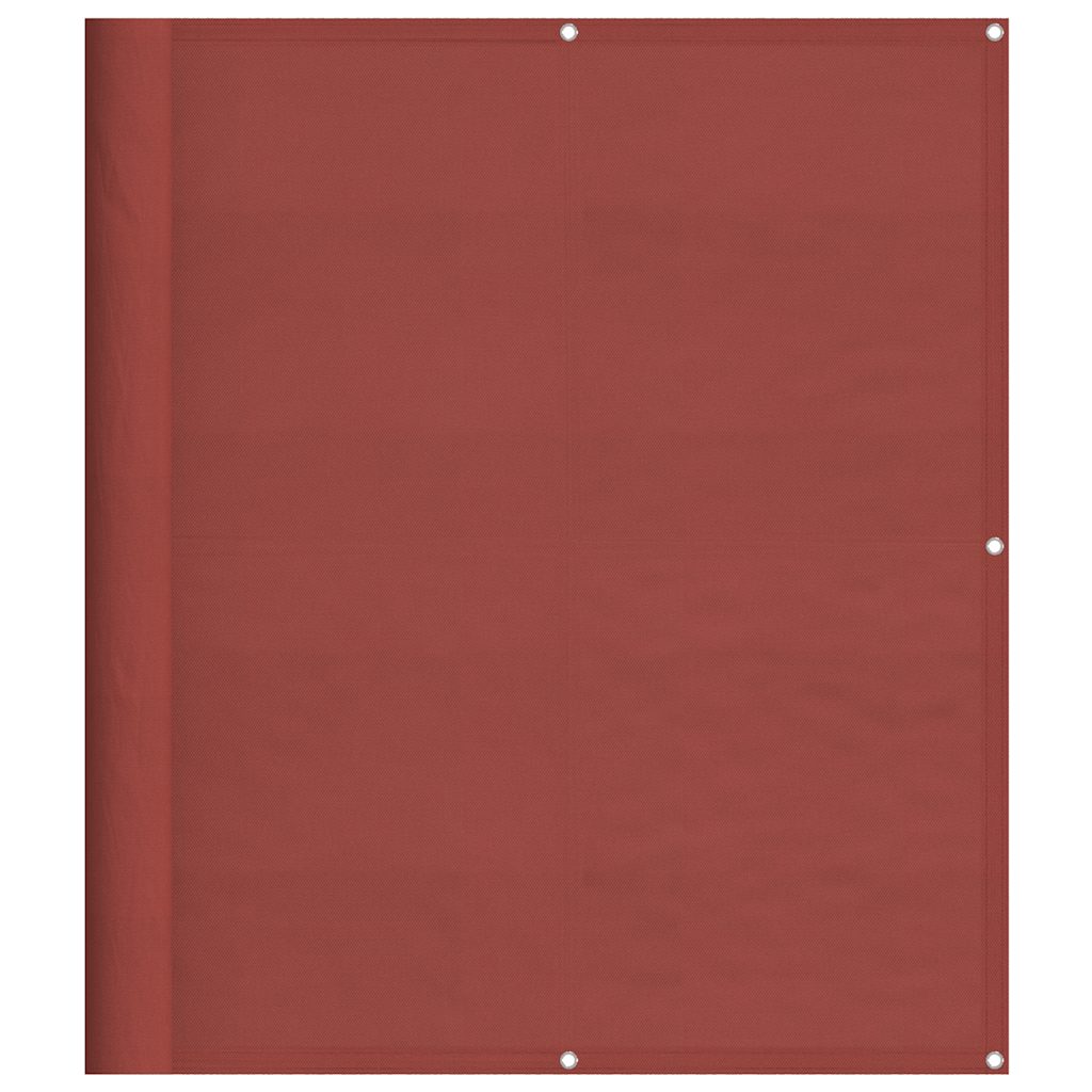vidaXL Balkónová zástěna terakota 120 x 700 cm 100% polyester oxford