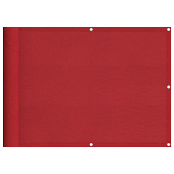 vidaXL r&otilde;dusirm, punane, 75 x 700 cm, 100% pol&uuml;ester, Oxford