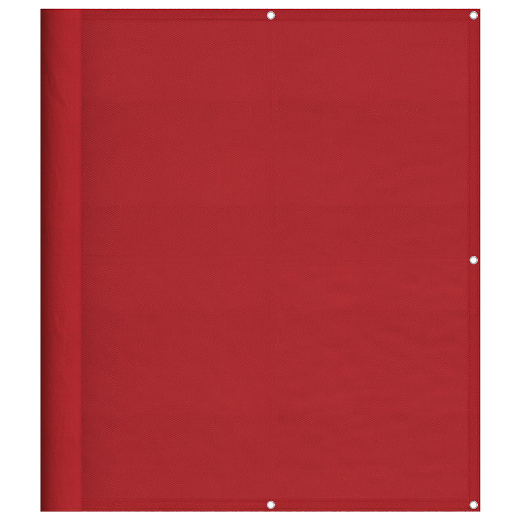 Thumbnail - vidaXL Balkon-Sichtschutz Rot 120x700 cm 100% Polyester-Oxford