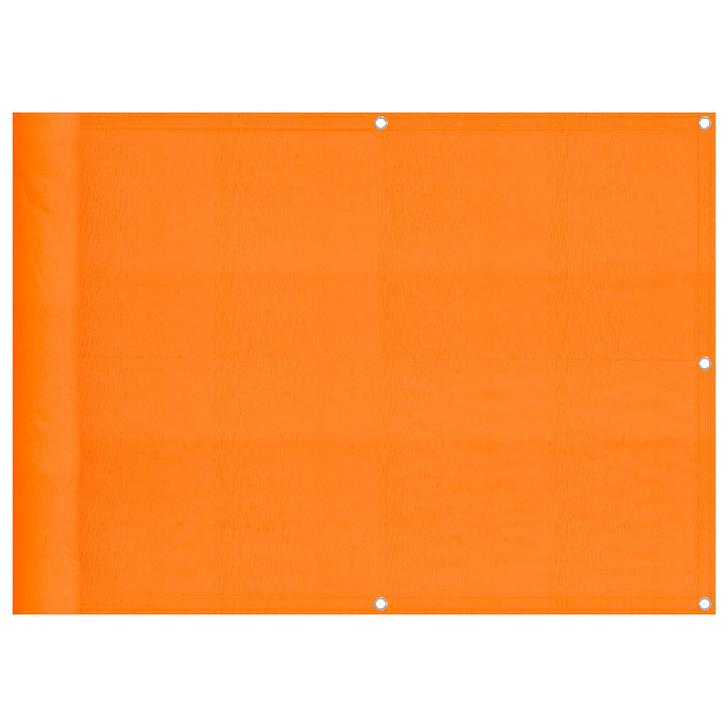 Thumbnail - vidaXL Balkon-Sichtschutz Orange 75x1000 cm 100 % Polyester-Oxford