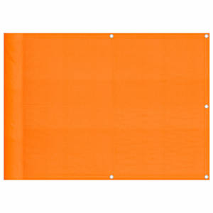 Balkónová zástěna oranžová 75 x 1000 cm 100% polyester Oxford - obrázek 2