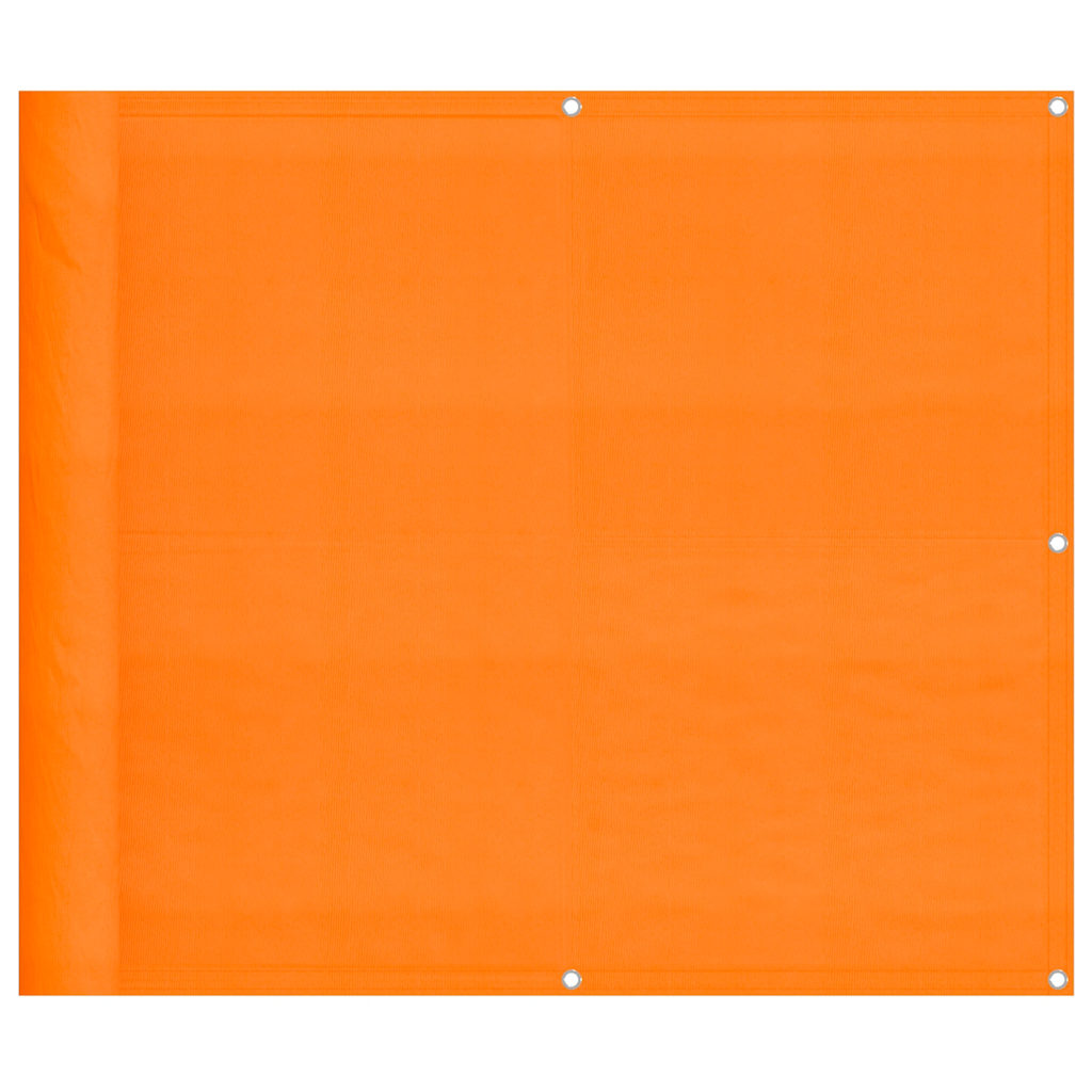 vidaXL Balkónová zástěna oranžová 90 x 700 cm 100% polyester Oxford