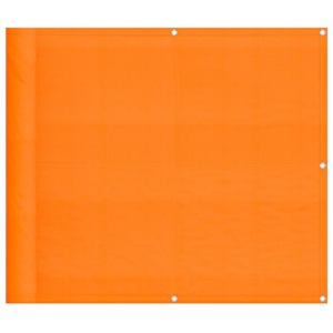 Balkónová zástěna oranžová 90 x 1000 cm 100% polyester Oxford - obrázek 2