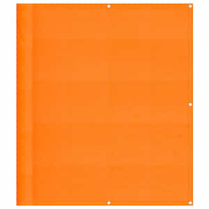 Balkónová zástěna oranžová 120 x 1000 cm 100% polyester Oxford - obrázek 2