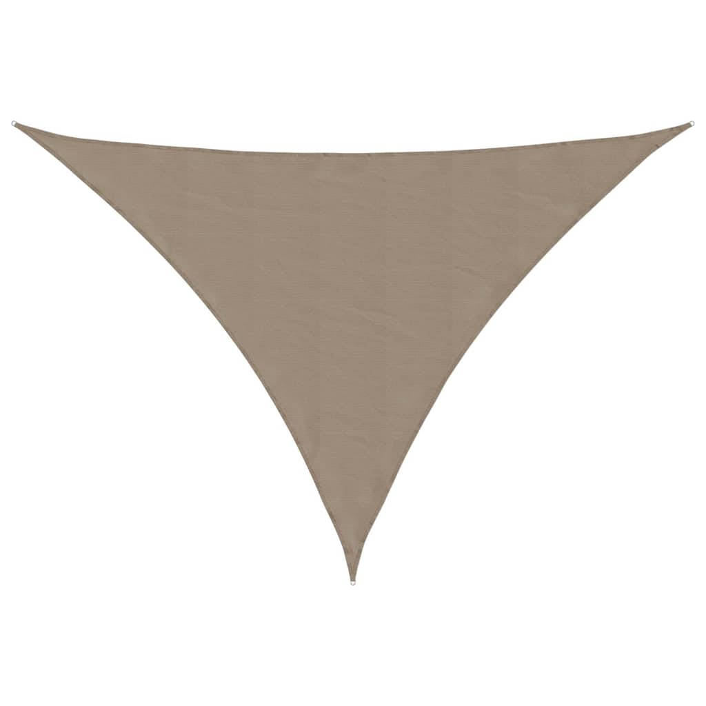 Thumbnail - vidaXL Sonnensegel Taupe 7x5x5 m 100% Polyester Oxford