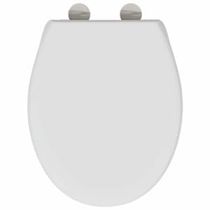 Toaletní prkno Bílá 47 x 37 x 4 cm Duroplast - obrázek 8