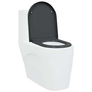 Toaletní prkno Antracit 49 x 36 x 4 cm Duroplast - obrázek 2