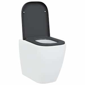Toaletní prkno Antracit 47,5 x 35 x 3,6 cm Duroplast - obrázek 3