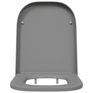Toaletní prkno Šedá 47,5 x 35 x 3,6 cm Duroplast - obrázek 5