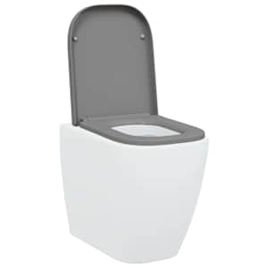 Toaletní prkno Šedá 47,5 x 35 x 3,6 cm Duroplast - obrázek 3