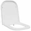 vidaXL Tualettsari Valge 47,5 x 35 x 3,6 cm Duroplast