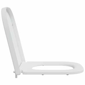 Toaletní prkno Bílá 47,5 x 35 x 3,6 cm Duroplast - obrázek 6