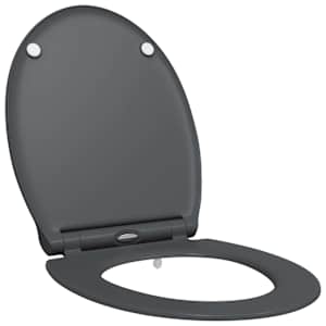 Toaletní prkno Antracit 45,5 x 37,5 x 3,8 cm Duroplast - obrázek 2