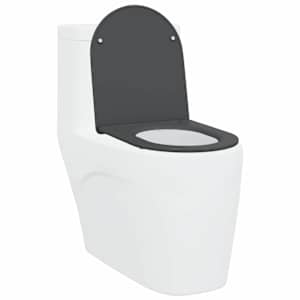Toaletní prkno Antracit 47 x 36 x 3,4 cm Duroplast - obrázek 3